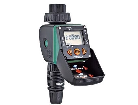 Bộ Timer điều khiển tưới tự động 2 lần Claber 8428
