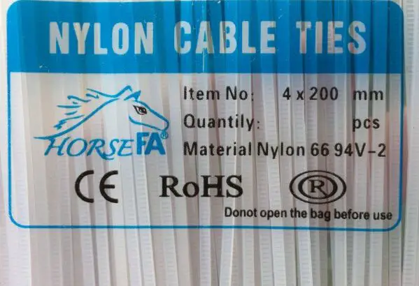 Dây rút NYLON CABLE TIES HORSE FA