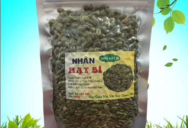 Nhân Hạt Bí Xanh Ấn Độ – Hạt Dinh Dưỡng Chăm Sóc Sức Khỏe