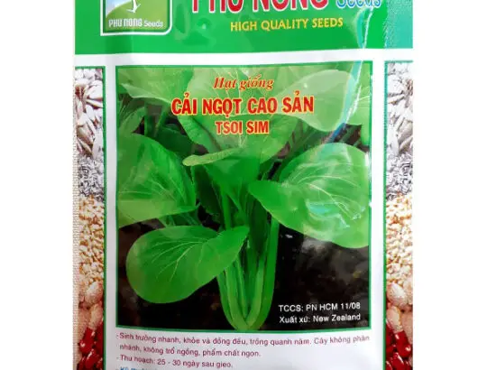 Hạt giống cải ngọt cao sản Phú Nông