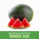 Hạt giống dưa hấu tròn trái RADO 332