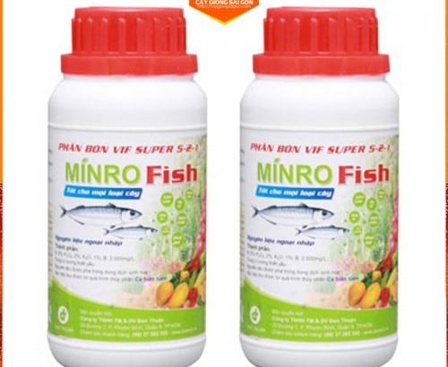 Combo 2 chai Phân hữu cơ đạm cá MINRO Fish 5-2-1